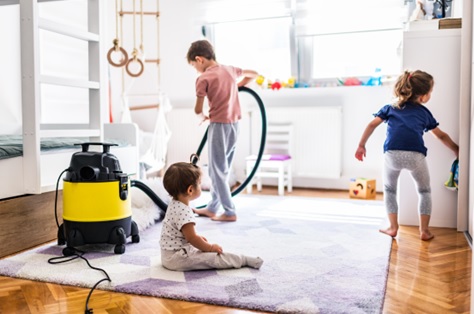 Kinderen Schoonmaken